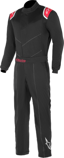 ALPINESTARS - UNIVERSAL DRIVING SUIT BLACK/RED 2X - Image 1