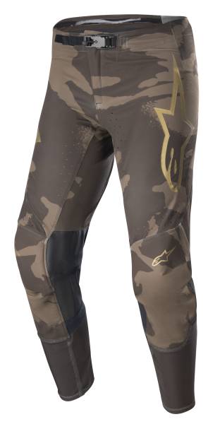 ALPINESTARS - SUPERTECH LE SQUAD 23 PANTS DARK BROWN/KANGAROO GOLD 28 - Image 1