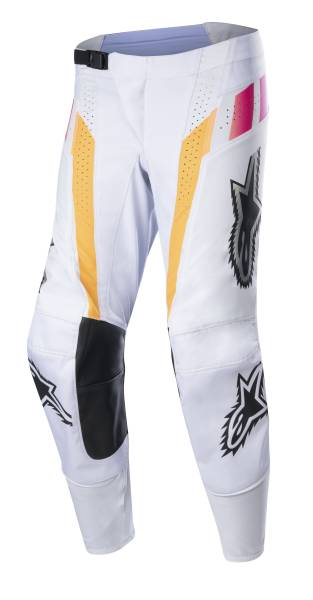 ALPINESTARS - TECHSTAR LE DAYTONA 23 PANTS GREY/ORANGE FLUO/RHODAMINE 28 - Image 1