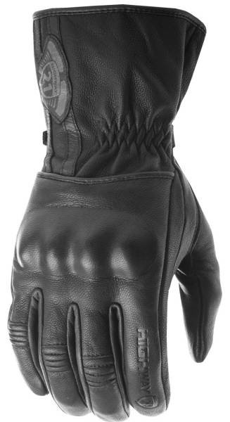 HIGHWAY 21 - HOOK GLOVES BLACK LG - Image 1