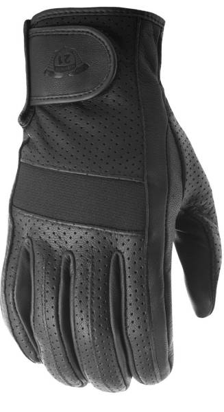 HIGHWAY 21 - JAB PERFORATED GLOVES BLACK 2X - Image 1