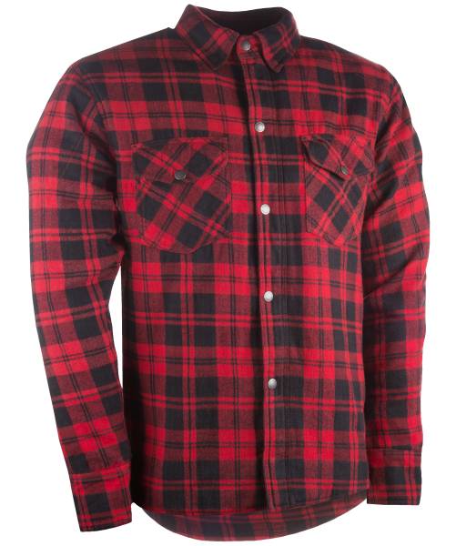 HIGHWAY 21 - MARKSMAN FLANNEL BLACK/RED 3X - Image 1