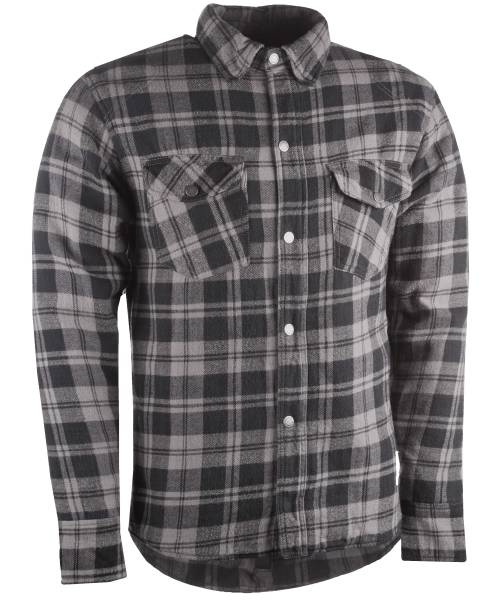 HIGHWAY 21 - MARKSMAN FLANNEL BLACK/GREY 2X - Image 1