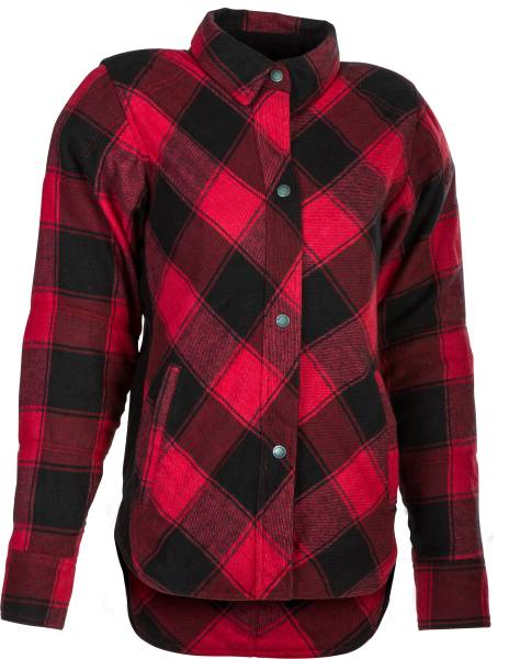 HIGHWAY 21 - WOMEN'S ROGUE FLANNEL RED/BLACK 2X - Image 1