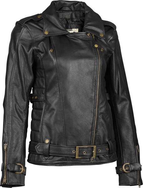 HIGHWAY 21 - WOMEN'S PEARL JACKET BLACK 2X - Image 1