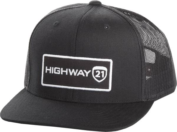 HIGHWAY 21 - CORPORATE HAT BLACK - Image 1