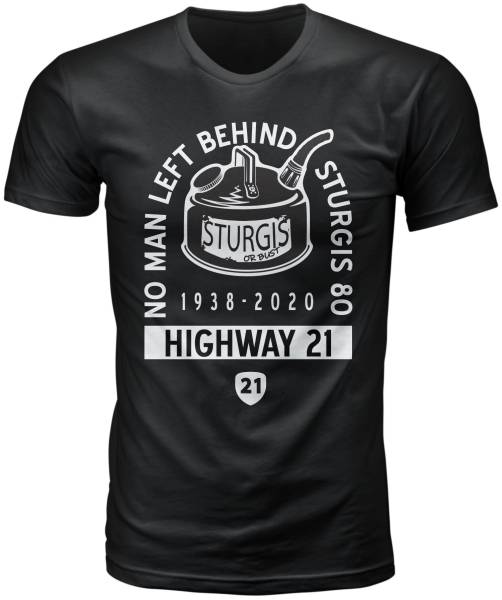 HIGHWAY 21 - STURGIS TEE BLACK 2X - Image 1