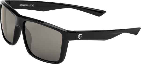 HIGHWAY 21 - LOCKE SUNGLASSES BLACK - Image 1