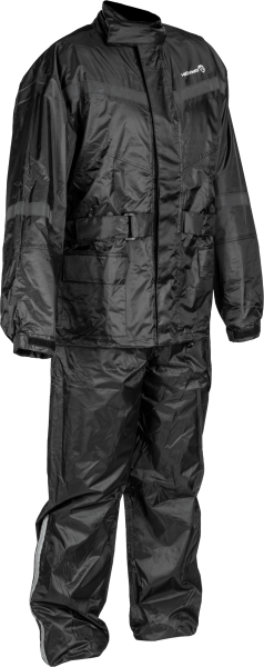 HIGHWAY 21 - 2 PIECE RAIN SUIT BLACK 2X - Image 1