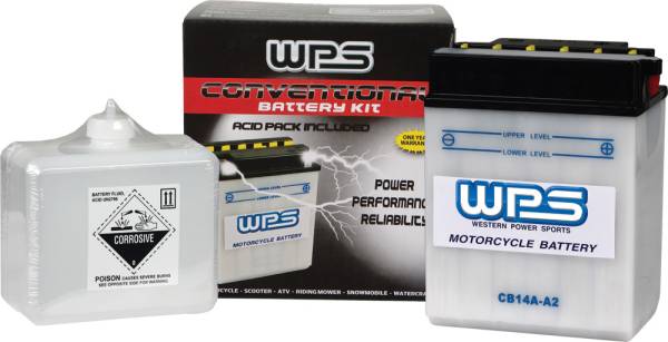 WPS - BATTERY W/ACID PACK 6N4-2A - Image 1