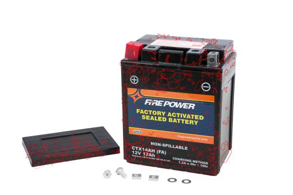 WPS - BATTERY W/ACID PACK CB12A-A - Image 1