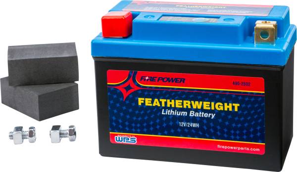 FIRE POWER - FEATHERWEIGHT LITHIUM BATTERY 120 CCA HJB7B-FP-IL 12V/24WH - Image 1