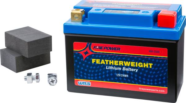 FIRE POWER - FEATHERWEIGHT LITHIUM BATTERY 120 CCA HJB7BL-FP-IL 12V/24WH - Image 1