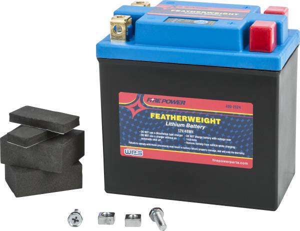 FIRE POWER - FEATHERWEIGHT LITHIUM BATTERY 250CCA HJTX14AH-FP-Q 12V/48WH - Image 1