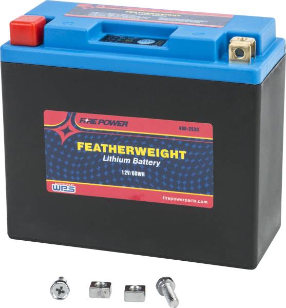 FIRE POWER - FEATHERWEIGHT LITHIUM BATTERY 280 CCA HJT12B-FPP 12V/60WH - Image 1