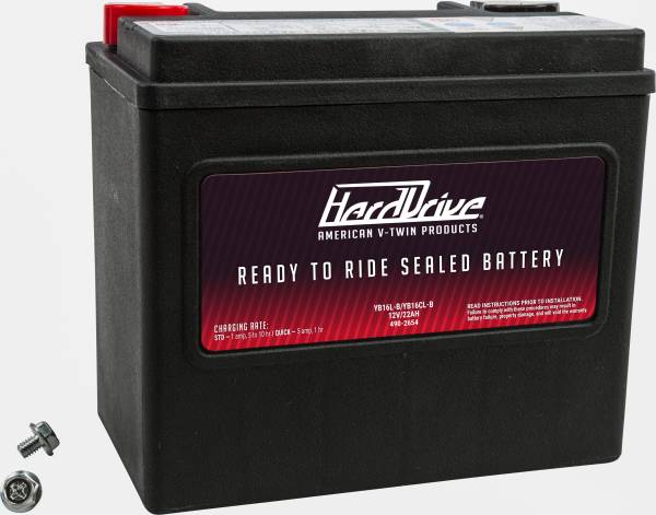 HARDDRIVE - BATTERY YB16L-B/CL-B 325CCA FACTORY ACTIVATED SEALED AGM - Image 1