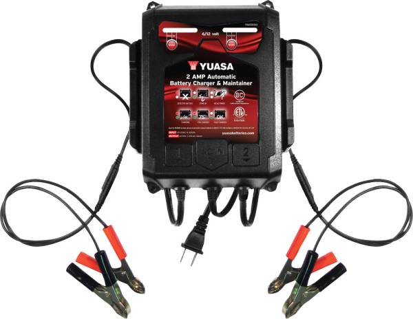 YUASA - 2 BANK BATTERY CHARGER - Image 1