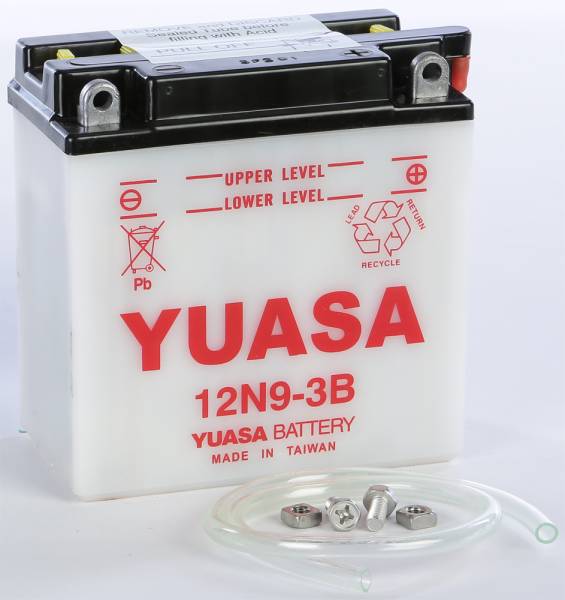 YUASA - BATTERY 12N9-3B CONVENTIONAL - Image 1