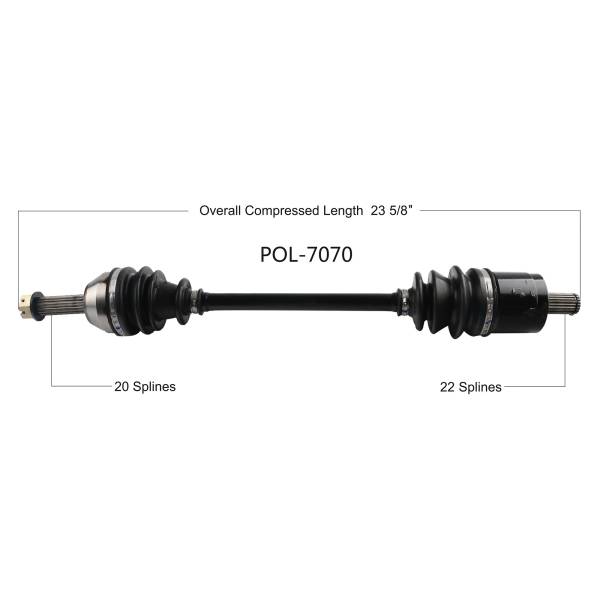 OPEN TRAIL - OE 2.0 AXLE FRONT - Image 1