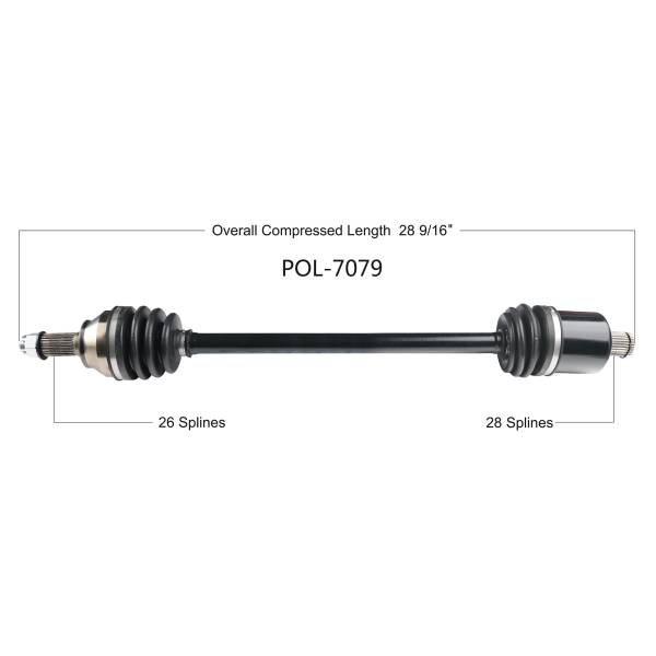 OPEN TRAIL - OE 2.0 AXLE REAR - Image 1