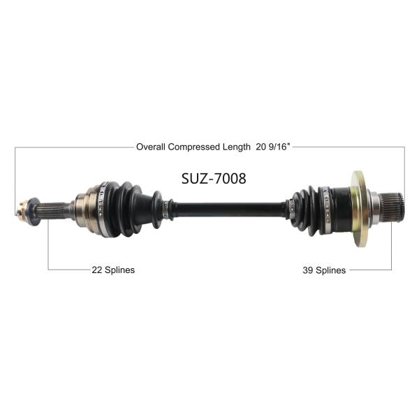 OPEN TRAIL - OE 2.0 AXLE REAR - Image 1