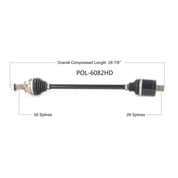 OPEN TRAIL - HD 2.0 AXLE REAR POL - Image 1