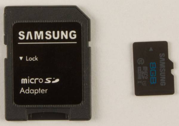 WPS - MICRO SD CARD W/ADAPTER 8GB - Image 1