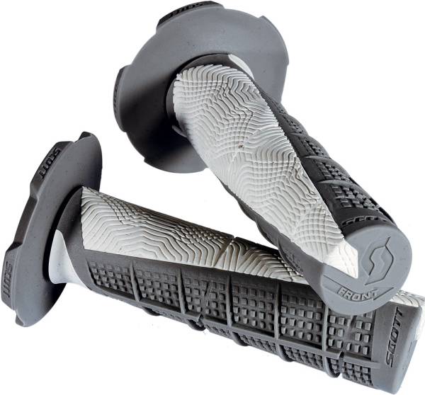 SCOTT - DEUCE MX GRIPS (GREY/WHITE) - Image 1