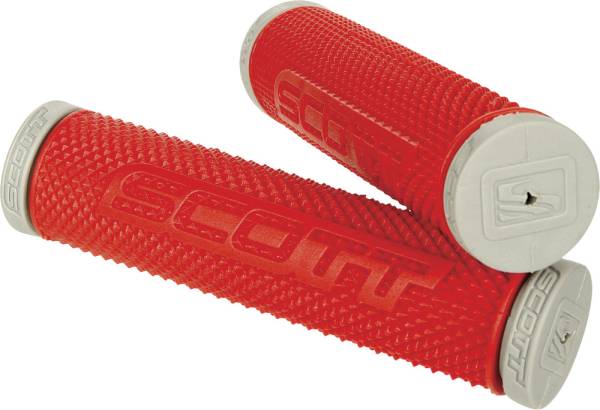 SCOTT - SX2 GRIPS RED/GREY - Image 1