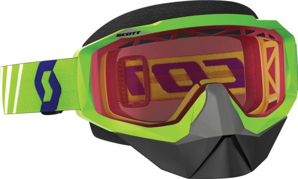 SCOTT - GOGGLE HUSTLE SNO-X GREE N AMP ROSE LENS - Image 1