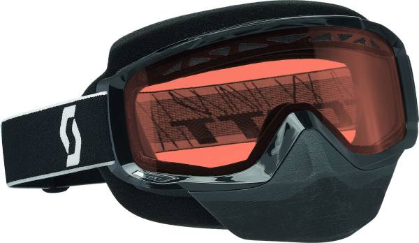 SCOTT - SPLIT OTG SNOCROSS GOGGLE BLACK W/ACS ROSE LENS - Image 1