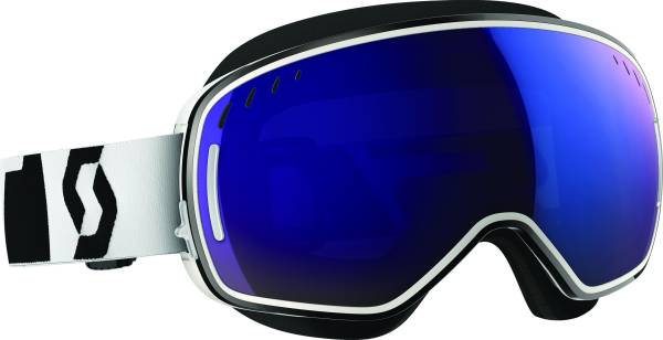 SCOTT - LCG SNO-X GOGGLE W/MASK WHITE SOLAR/BLACK CHROME - Image 1