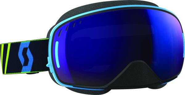 SCOTT - LCG SNO-X GOGGLE BLUE/YELLOW W/ILLUMINATOR RED LENSES - Image 1