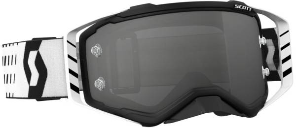 SCOTT - PROSPECT GOGGLE BLACK/WHITE W/LIGHT SENSITIVE GREY LENS - Image 1