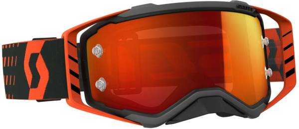 SCOTT - PROSPECT GOGGLE BLACK/ORANGE W/ORANGE CHROME LENS - Image 1