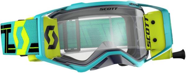 SCOTT - PROSPECT WFS GOGGLE BLUE/TEAL W/CLEAR LENS - Image 1