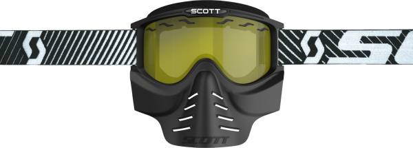 SCOTT - 83X SAFARI MASK BLACK W/YELLOW LENS - Image 1