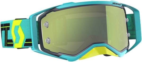 SCOTT - PROSPECT GOGGLE BLUE/TEAL W/YELLOW CHROME - Image 1