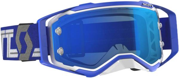 SCOTT - PROSPECT GOGGLE WHITE/BLUE W/BLUE CHROME - Image 1