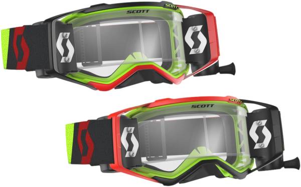 SCOTT - PROSPECT WFS GOGGLE YELLOW/RED W/CLEAR LENS - Image 1