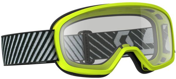 SCOTT - BUZZ MX GOGGLE YELLOW W/CLEAR LENS - Image 1