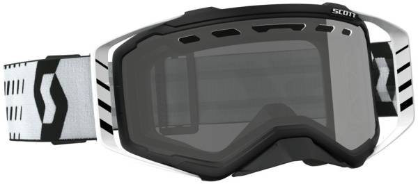 SCOTT - PROSPECT ENDURO GOGGLE BLACK/WHITE W/GREY LENS - Image 1