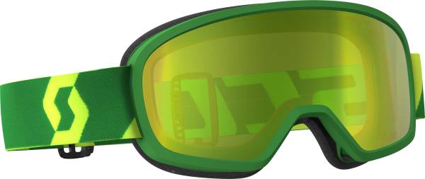 SCOTT - GOGGLE BUZZ PRO SNOW GREEN/YELLOW W/YELLOW LENS - Image 1