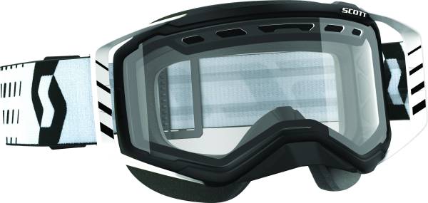 SCOTT - GOGGLE PROSPECT SNOW BLACK/WHITE W/CLEAR - Image 1