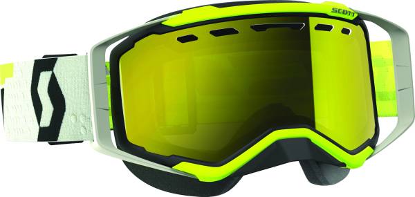 SCOTT - GOGGLE PROSPECT SNOW BLACK/YELLOW W/YELLOW CHROME - Image 1