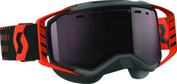 SCOTT - GOGGLE PROSPECT SNOW BLACK/ORANGE W/SILVER CHROME - Image 1