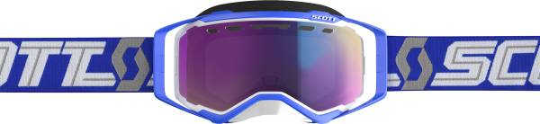 SCOTT - GOGGLE PROSPECT SNOW WHITE/BLUE W/TEAL CHROME - Image 1