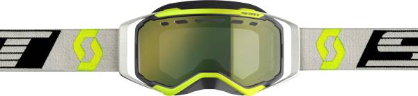 SCOTT - GOGGLE PROSPECT SNOW BLACK/GREY W/YELLOW CHROME - Image 1