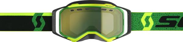 SCOTT - GOGGLE PROSPECT SNOW GREEN/BLACK W/YELLOW CHROME - Image 1