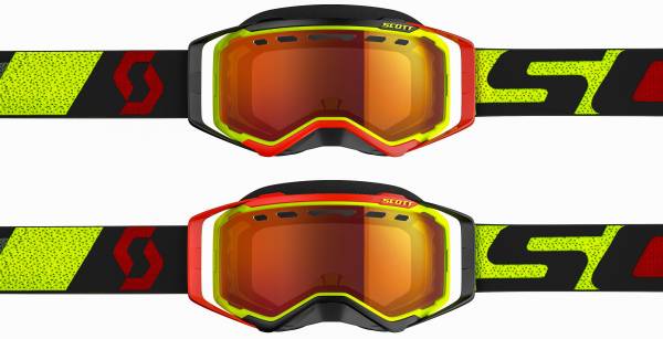 SCOTT - GOGGLE PROSPECT SNOW YLW/RED ENHANCER RED CHROME - Image 1